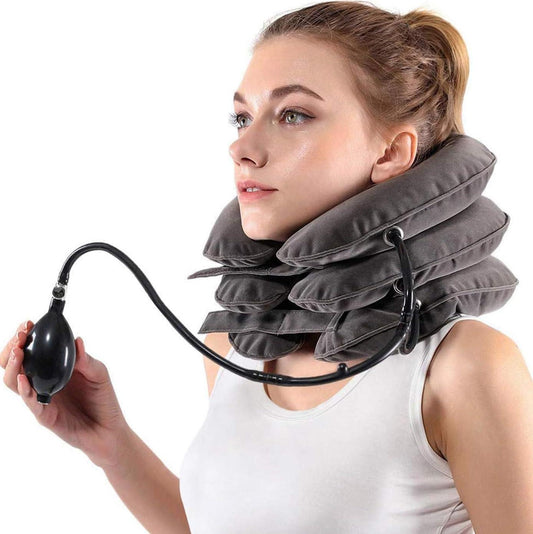 AIIKON CERVICAL NECK TRACTION DEVICE™⎢ RELIEF FOR CHRONIC NECK E SHOULDER ALIGNMENT PAIN - Aiikon